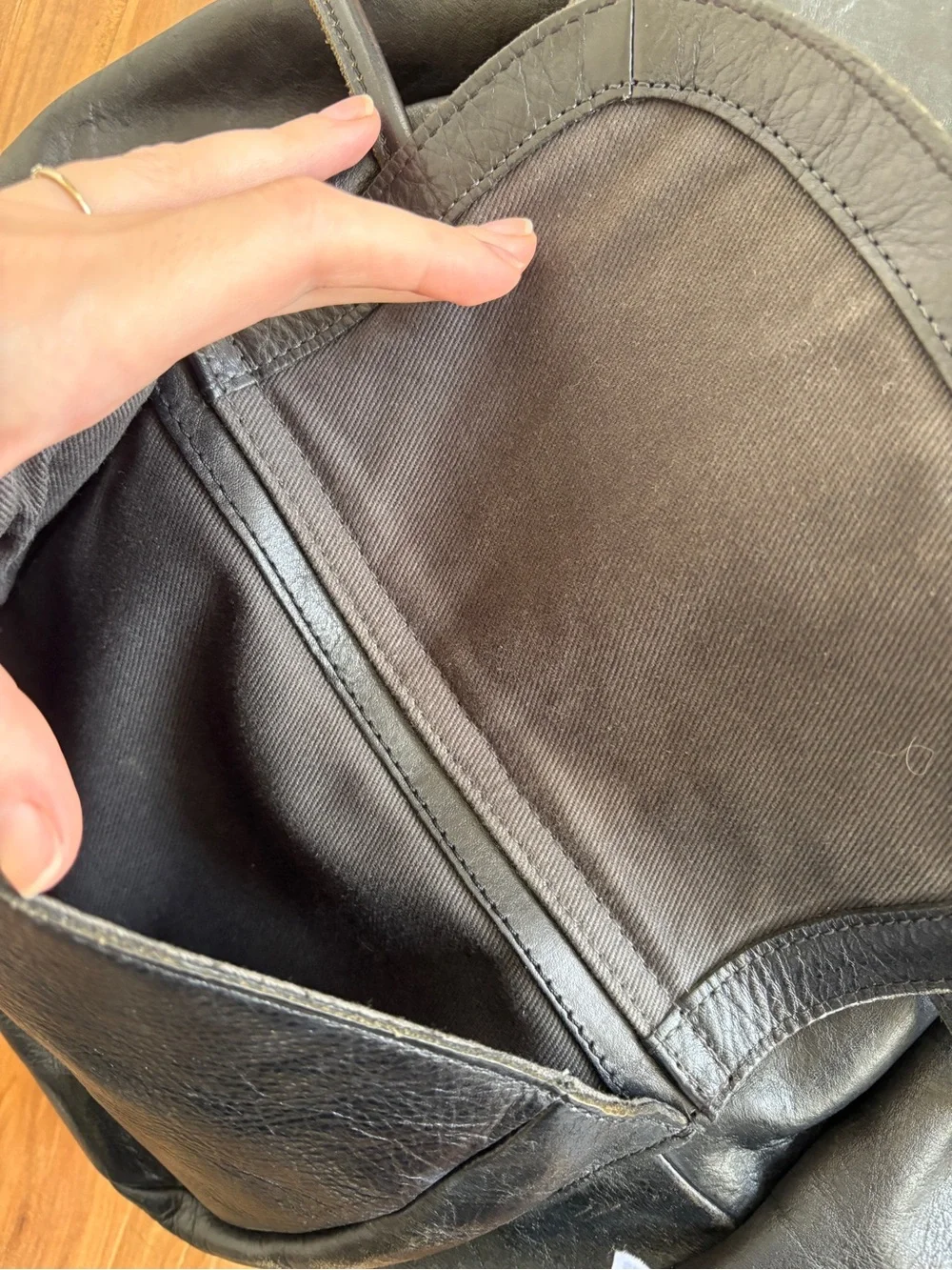 MADEWELL Leather Backpack